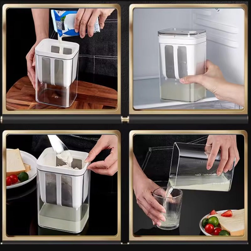 Multifunctional Yogurt Filter With Fine Mesh Strainer - Kitchen Utensil Designed For Straining And Food Preparation Routine