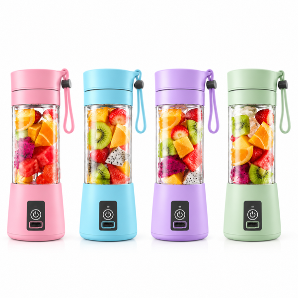Juicer Blender 6 Blades USB Portable 380ml Mini Fruit Bottle Juicer Small Blender