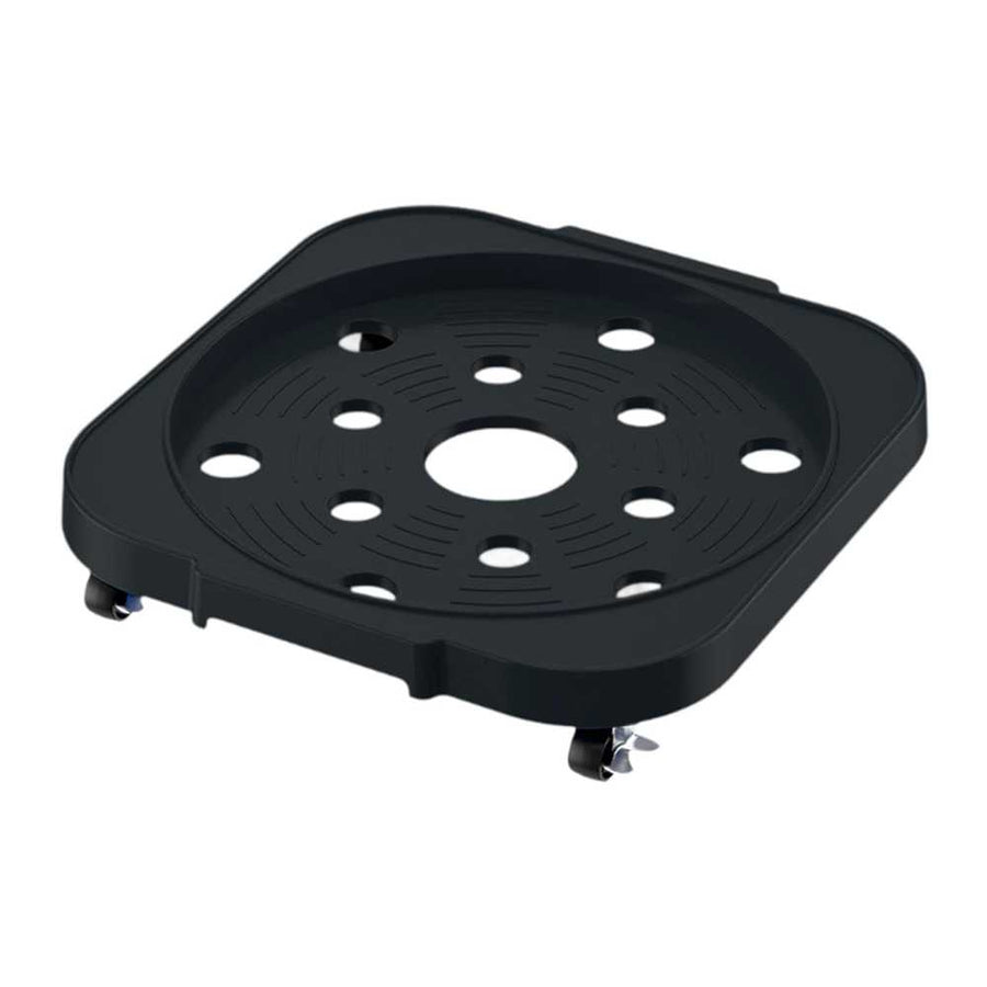 Gas Cylinder Base with Wheel – Heavy Quality Plastic Movable Trolley