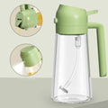 2-In-1 Oil Sprayer Bottle For Kitchen - Kitchen Accessory Designed For Cooking Oil Dispensing And Food Preparation Routine