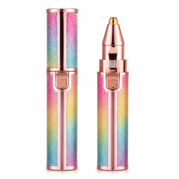 2in1 Electric Eyebrow Trimmer and Shaver Rechargeable Hair Remover for All Parts Use in Pen Flawless Hair Remover