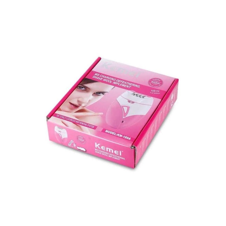 Cordless Rechargeable Women's Hair Clipper Pink - Khachak
