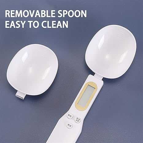 Digital Measuring Spoon Scale – 500g/0.1g High Precision Electronic Kitchen Scale - Khachak