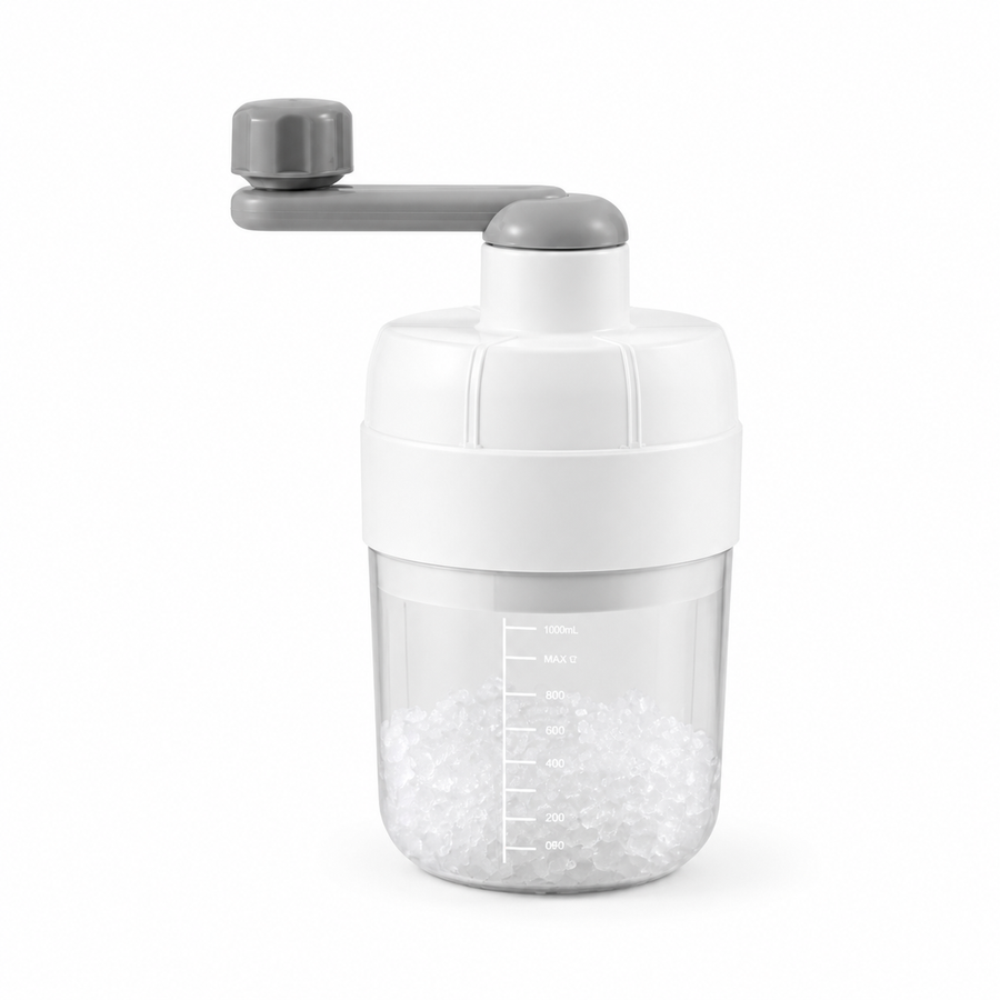 Manual Ice Shaver Machine – Portable Snow Cone & Gola Ganda Maker
