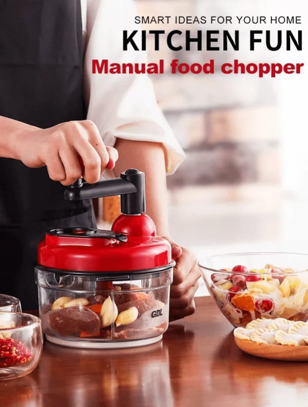 Manual Hand Multifunction Speedy Vegetable Quick chopper - Khachak