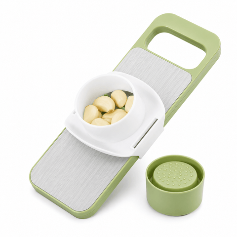 Multifunctional Vegetable Cutter & Slicer Set – Stainless Steel Mandoline Slicer with 5 Interchangeable Blades - Khachak