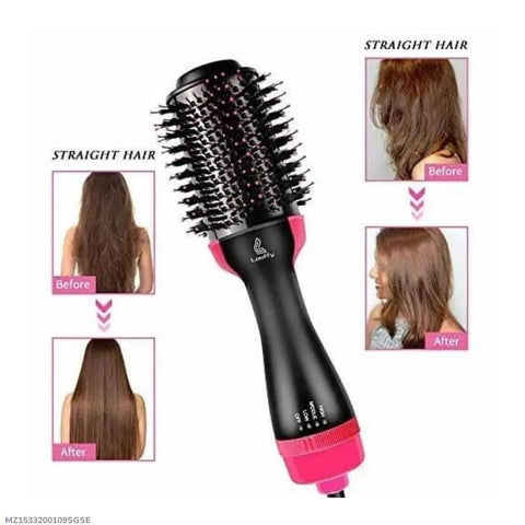 One Step Hot Air Brush Dryer And Straightener - Khachak