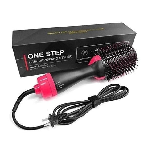 One Step Hot Air Brush Dryer And Straightener - Khachak