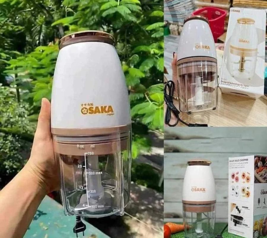 Osaka Multi-Purpose Electric Meat Grinder 700ml Food Processor for Kitchen - Khachak