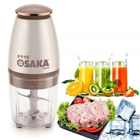 Osaka Multi-Purpose Electric Meat Grinder 700ml Food Processor for Kitchen - Khachak