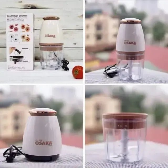Osaka Multi-Purpose Electric Meat Grinder 700ml Food Processor for Kitchen - Khachak