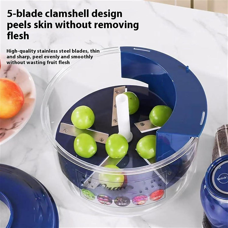 Quick & Effortless Peeling Machine - Automatic Electric Fruit Peeler - Khachak