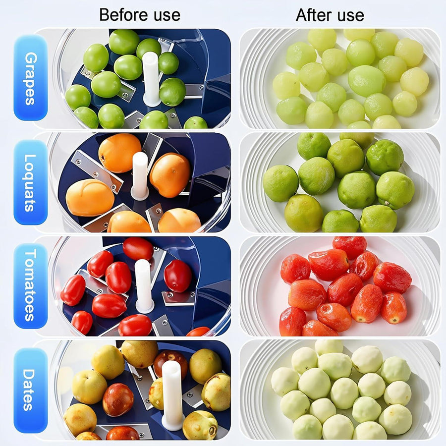 Quick & Effortless Peeling Machine - Automatic Electric Fruit Peeler - Khachak