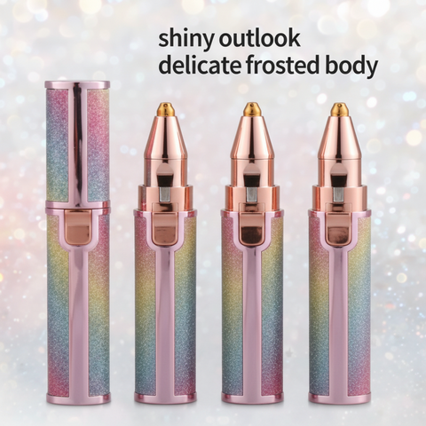 2in1 Electric Eyebrow Trimmer and Shaver Rechargeable Hair Remover for All Parts Use in Pen Flawless Hair Remover