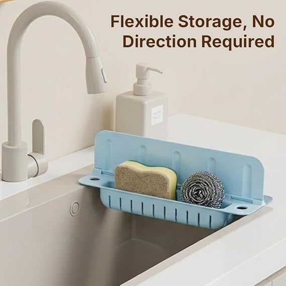 Silicone Sink Splash Guard – PP Plastic Anti-Water Splattering Kitchen Protector - Khachak
