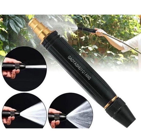 Water Pressure Nozzle Black Gold ABS 3 Spray - Khachak